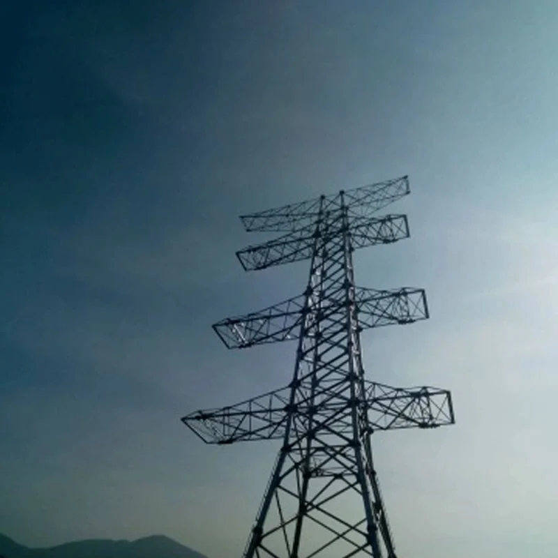 220kV решетъчна стоманена кула с двойна верига