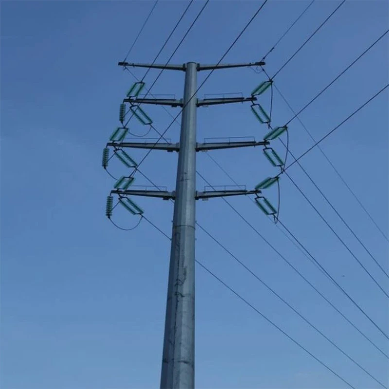 500kV решетъчна стоманена кула за електропровод