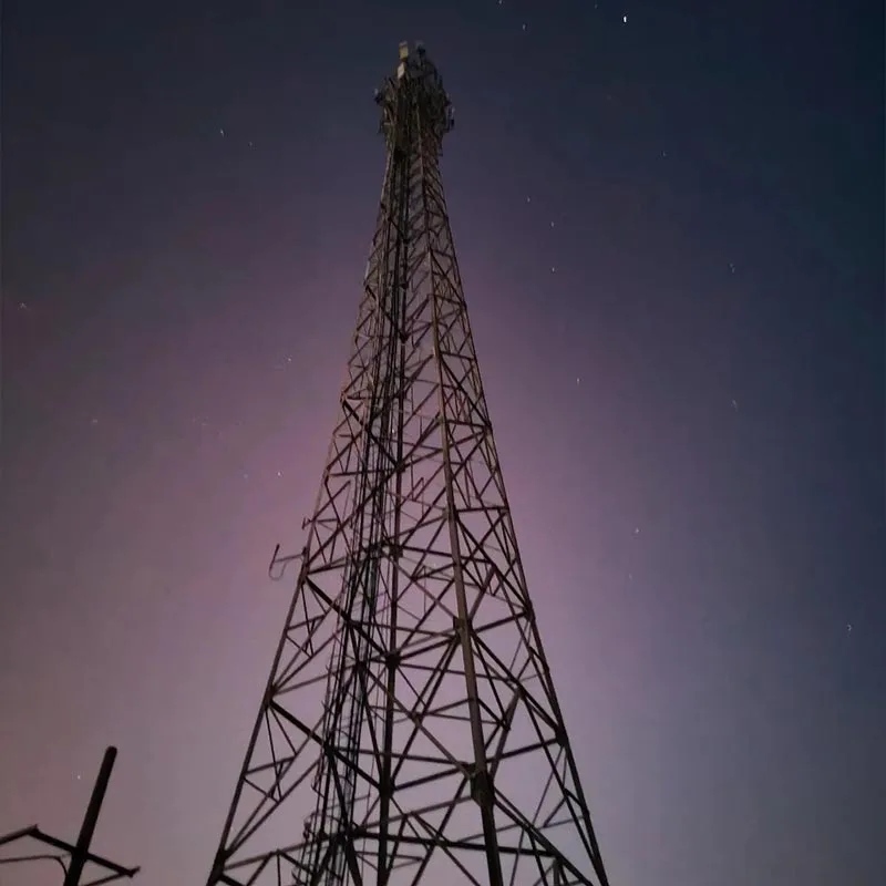 Galvanized Angle Steel Telecom Tower